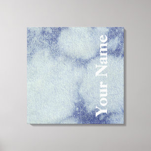 Impressão Em Tela Design Denim Lavado #1 em Emporio Moffa