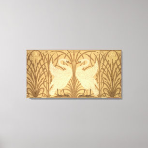 Impressão Em Tela Design do papel de parede da cisne