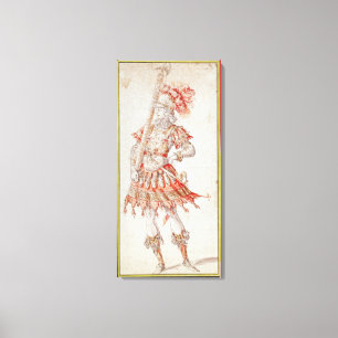 Impressão Em Tela Design do traje para o carrossel, c.1662