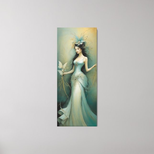 Impressão Em Tela Design fino 1 (Frente)