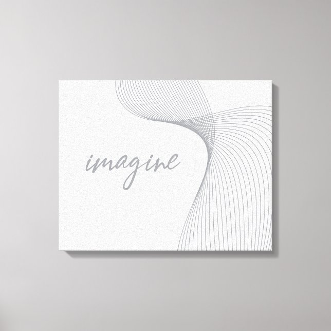 Impressão Em Tela Design gráfico moderno, simples e elegante da Imag (Frente)
