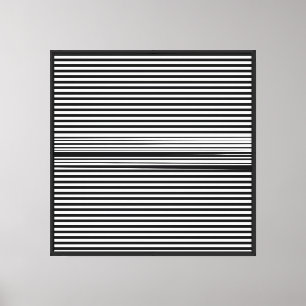 Impressão Em Tela Design Legal preto e branco