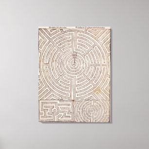 Impressão Em Tela Design para labirintos, "do jardineiro holandês"