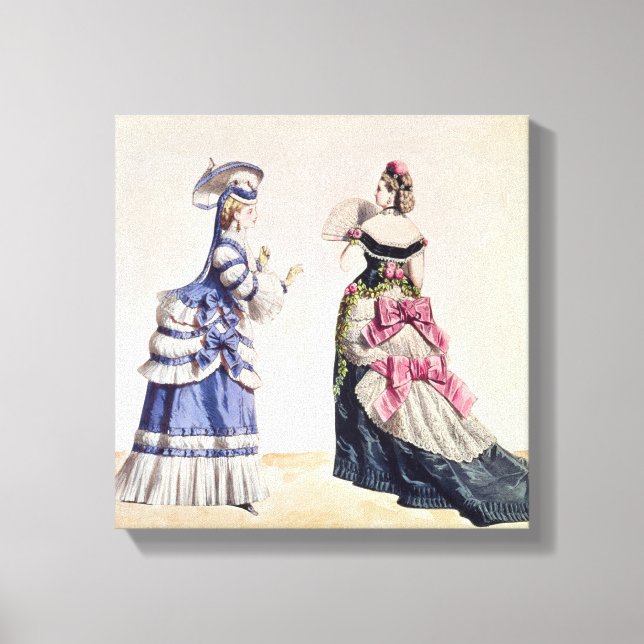 Impressão Em Tela Designs de moda para mulheres a partir da década d (Frente)