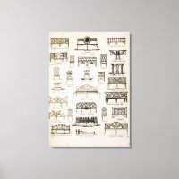 Designs para assentos de jardim, de "Compendium of