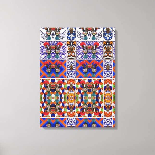 Impressão Em Tela Designs portuguesas (Frente)
