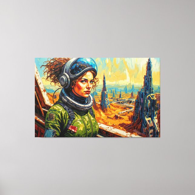 IMPRESSÃO EM TELA DESOLATION AT THE END OF THE WORLD 8 (Frente)