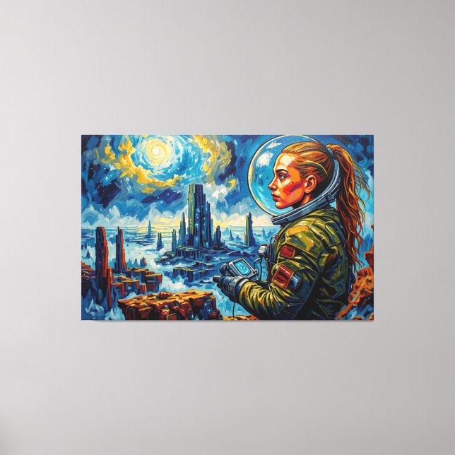 IMPRESSÃO EM TELA DESOLATION AT THE END OF THE WORLD 9 (Frente)