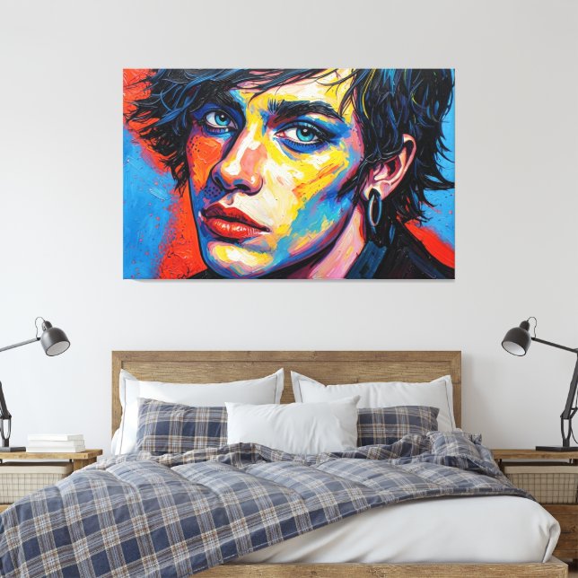 IMPRESSÃO EM TELA DESOLTO GÓTICO 15 (Insitu(Quarto))