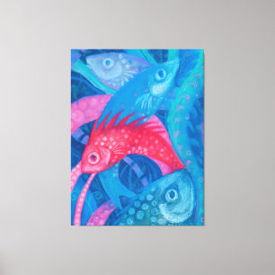 Impressão Em Tela "Desova" extra grande