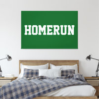 Desportivo Esportivo Branco Texto HOMERUN Em Verde