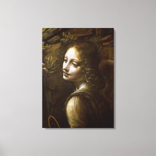 Impressão Em Tela Detalhe do anjo, do Virgin do