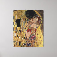 Detalhe do Beijo de Gustav Klimt (cerca de 1908)