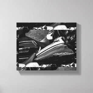 Impressão Em Tela Detalhes dos motociclistas motociclistas motocicli