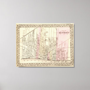 Impressão Em Tela Detroit