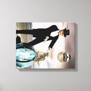 Impressão Em Tela Deus está brincando 1