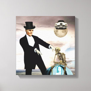 Impressão Em Tela Deus está brincando 1