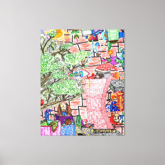 Impressão Em Tela Deus está nos Detalhes #16