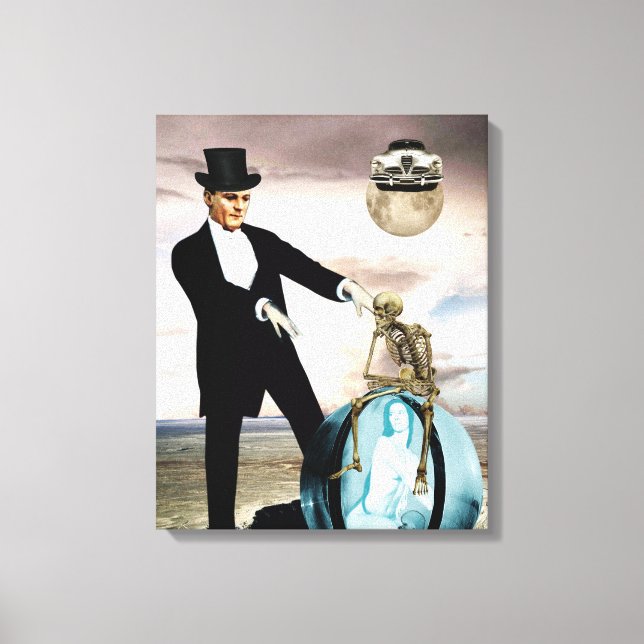 Impressão Em Tela Deus está tocando 1 (Frente)