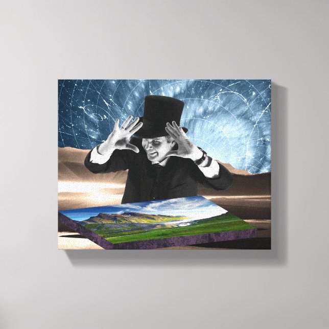 Impressão Em Tela Deus está tocando 2 (Frente)