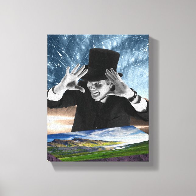 Impressão Em Tela Deus está tocando 2 (Frente)