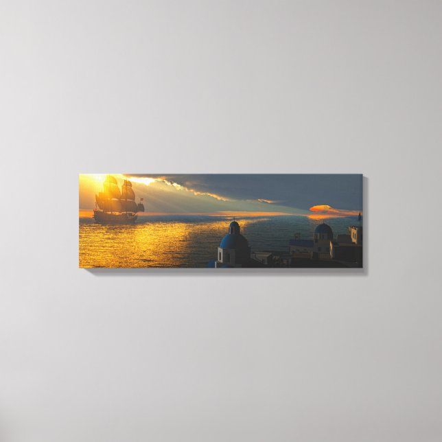 Impressão Em Tela Deus Rays (Frente)