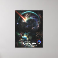 Dia Da Arte Fractal Do Asteroide SciFi