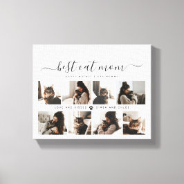 Impressão Em Tela Dia de as mães de Colagem de Fotos da Mãe de Cat P