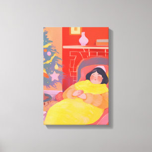 Impressão Em Tela Dia de Natal