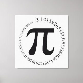 Impressão Em Tela Dia de Pi (ISM)