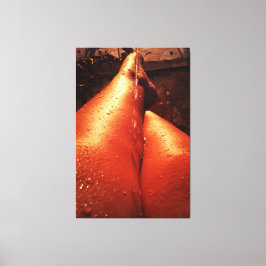 Impressão Em Tela Dia de verão