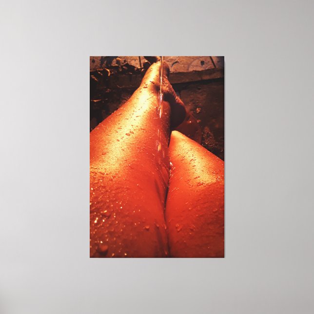 Impressão Em Tela Dia de verão (Frente)