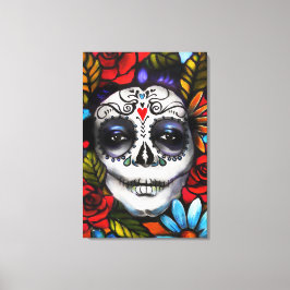 Impressão Em Tela Dia dos Mortos