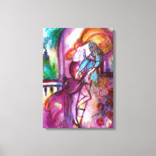 Impressão Em Tela Dia dos Namorados Românticos de ROMEO E JULIETA