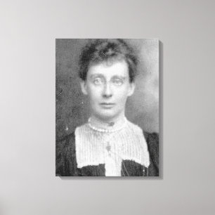 Impressão Em Tela Dickinson violeta