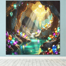 „Die verborgene Schatzhöhle der Edelsteine“