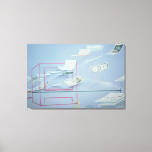 Impressão Em Tela Dinheiro executivo mim