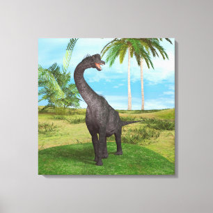 Impressão Em Tela Dinossauro Brachiosaurus