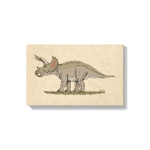 Dinossauro do Cretáceo Triceratops
