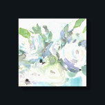 Impressão Em Tela Disposição de primavera - Buquê de Aquarela<br><div class="desc">Primavera nº II de Samuel Dixon. Possui um buquê de flores aquáticas em uma paleta de cores muito sujas.</div>