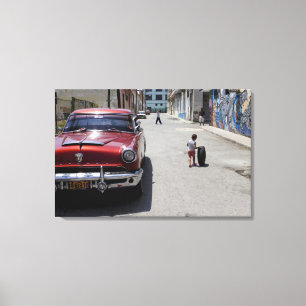 Impressão Em Tela distrito africano de Hamel, Havana, Cuba, UNESCO
