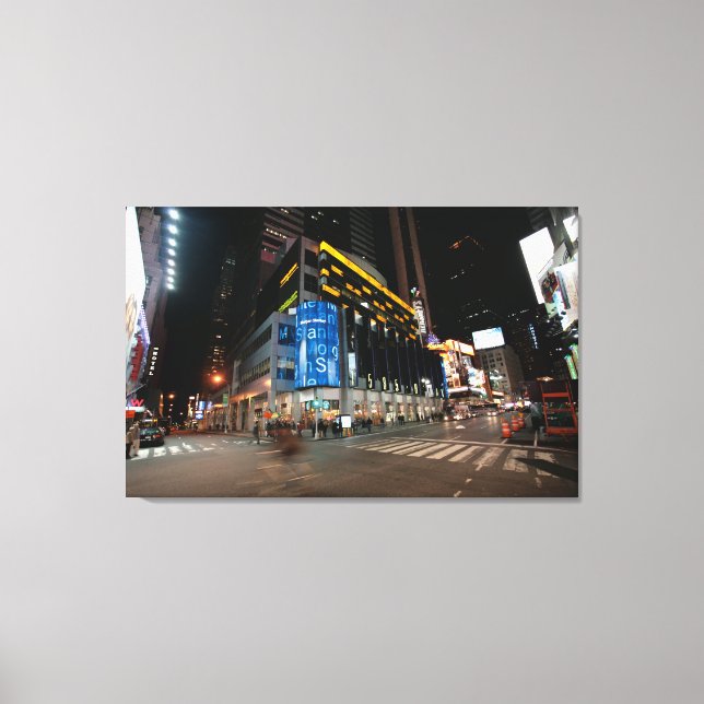 Impressão Em Tela Distrito financeiro da NYC (Frente)