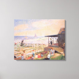 Impressão Em Tela Diversão de Verão na praia