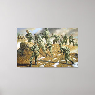 Impressão Em Tela Divisão Sunshine na Coreia por Rick Reeves Impress