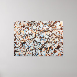 Impressão Em Tela DIVISOR COLORIDO LXXII - Pintura de ação -