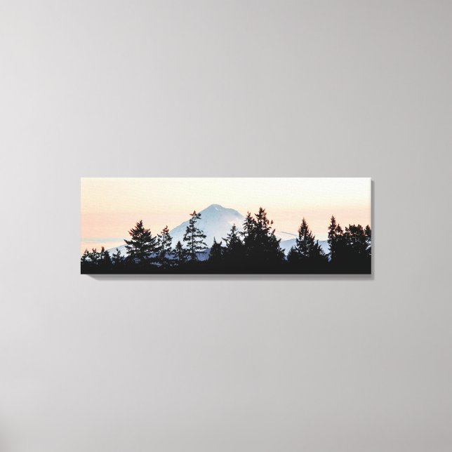 Impressão em tela do Mt. Hood (Frente)