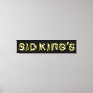 Impressão Em Tela do sid king