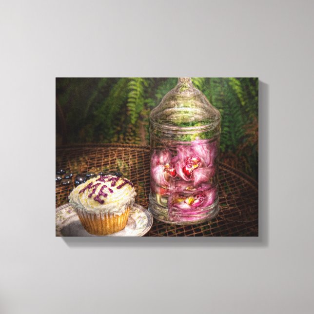 Impressão Em Tela Doce - Cupcake - Coma-Me (Frente)