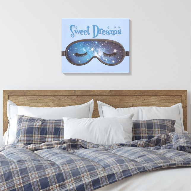 Impressão Em Tela Doces Sonhos Máscara (Insitu(Quarto))