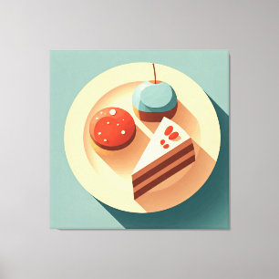 Impressão Em Tela Doces tentações